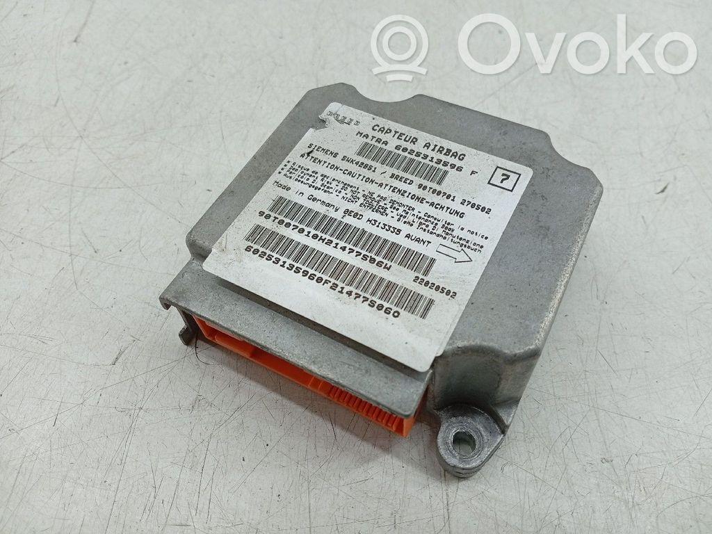 Renault Espace III Airbag control unit/module 