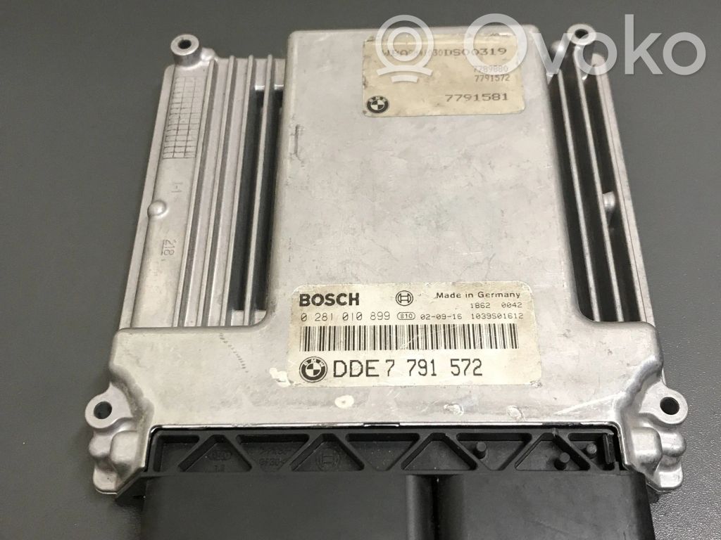 Unidad de control/módulo del motor   7791572,1039S01612,0281010899