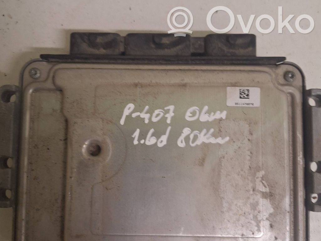 Peugeot 407 Engine control unit/module 