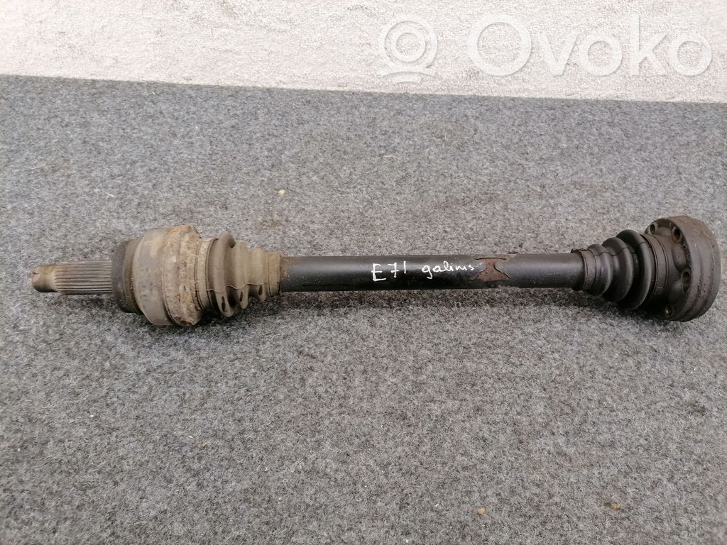 BMW X6 E71 Galinis pusašis 