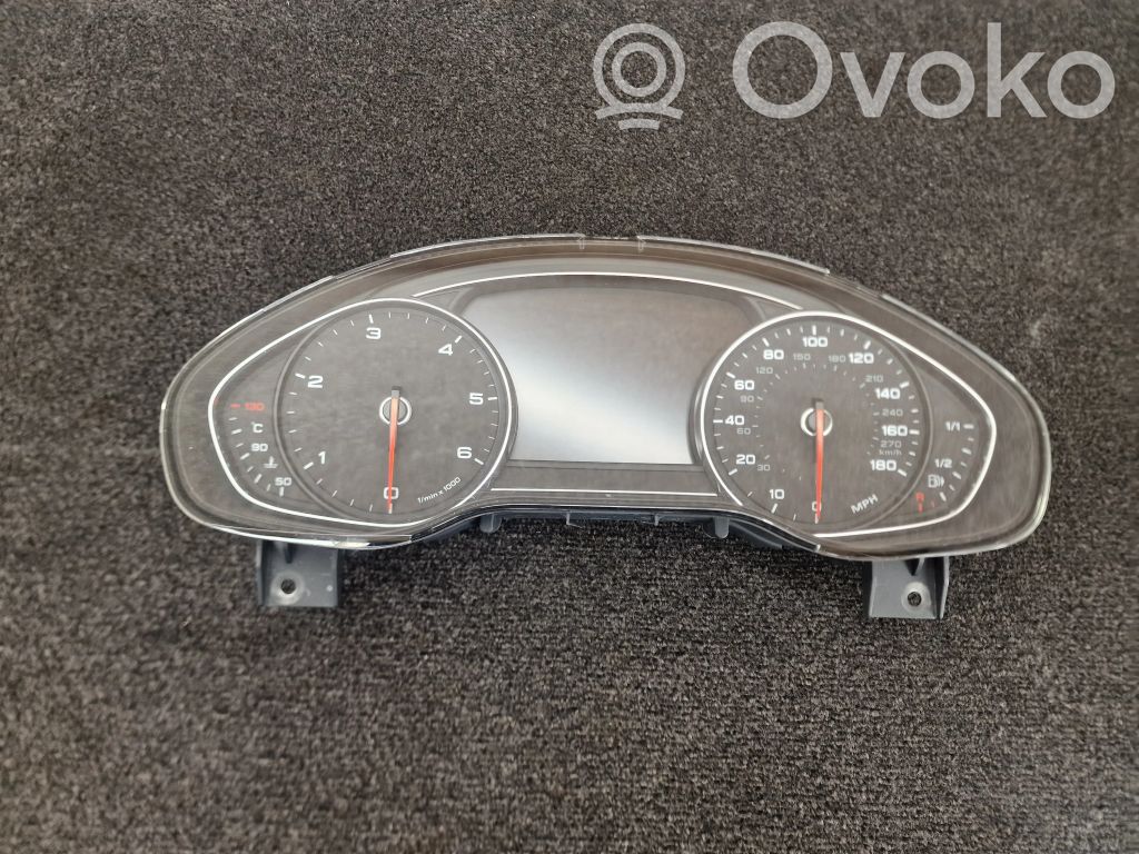 Audi A8 S8 D4 4H Speedometer (instrument cluster) 