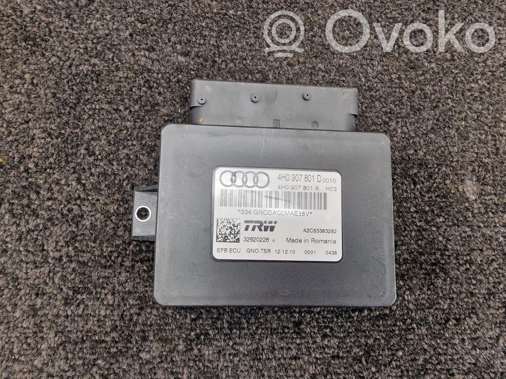Audi A8 S8 D4 4H Module de commande de frein à main 