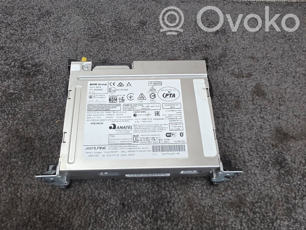Panel / Radioodtwarzacz CD/DVD/GPS   5A24635,10R052029,AL0T75L0621136