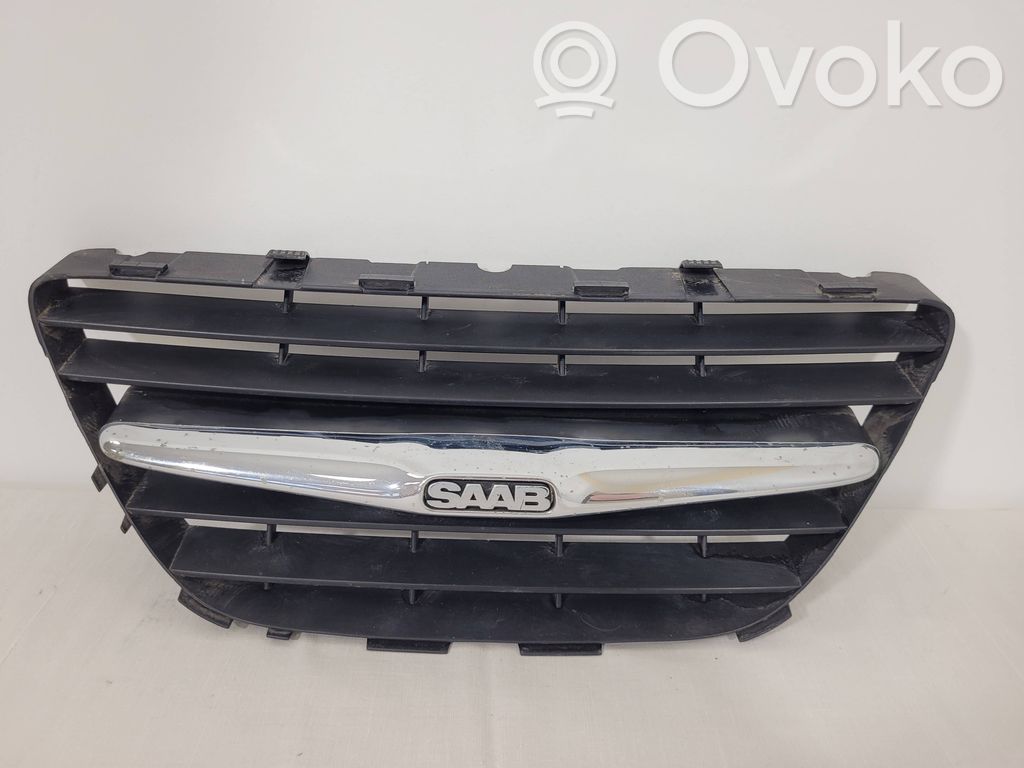 Saab 9-5 Front bumper upper radiator grill 