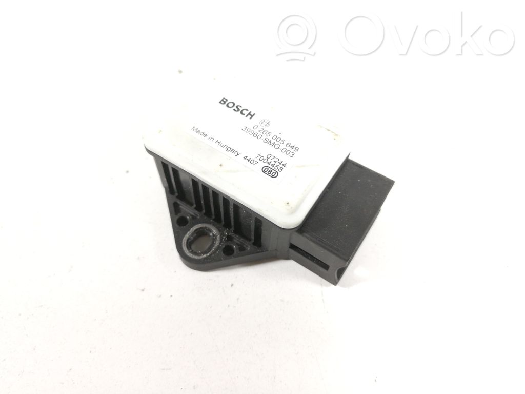 Honda Civic ESP acceleration yaw rate sensor 