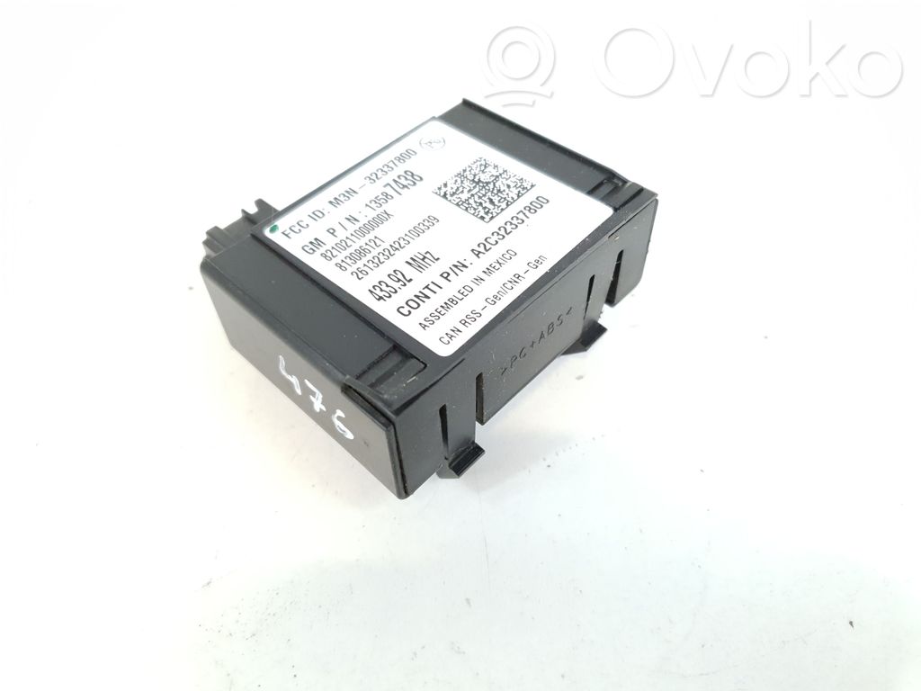 Chevrolet Corvette C7 Keyless (KESSY) go control unit/module 