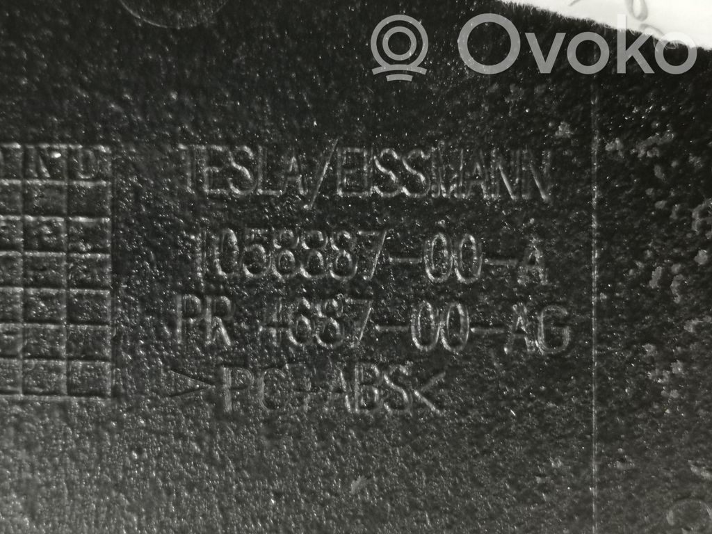 Tesla Model X Garniture de panneau console centrale 
