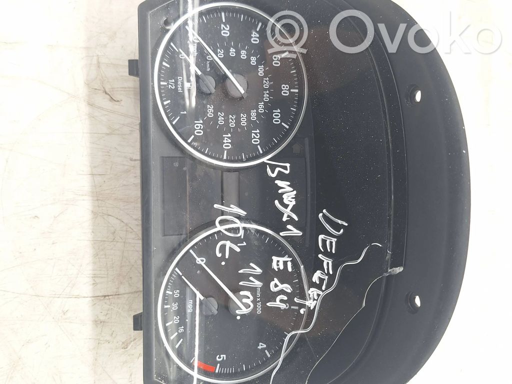 BMW 3 E90 E91 Spidometrs (instrumentu panelī) 