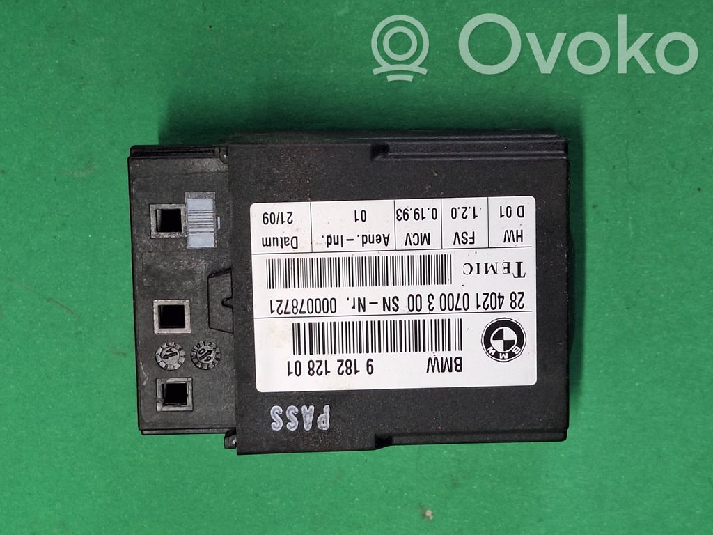 Seat control module   9182128,000078721,2840210700300