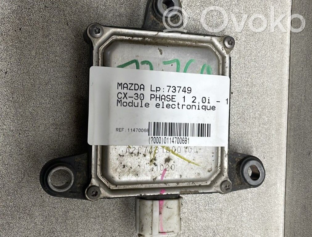 Mazda CX-30 Other control units/modules 