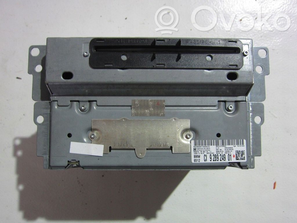 Panel / Radioodtwarzacz CD/DVD/GPS   9289249,9289249BMW,65129217521,65129217745,65129223396,65129228608,65129228916,65129237175,65129274571,65129282086,65129286443