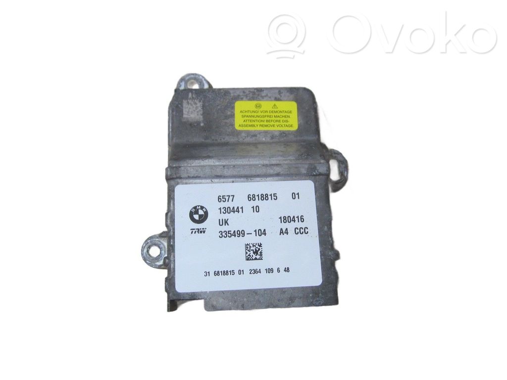 BMW X1 F48 F49 Airbag control unit/module 