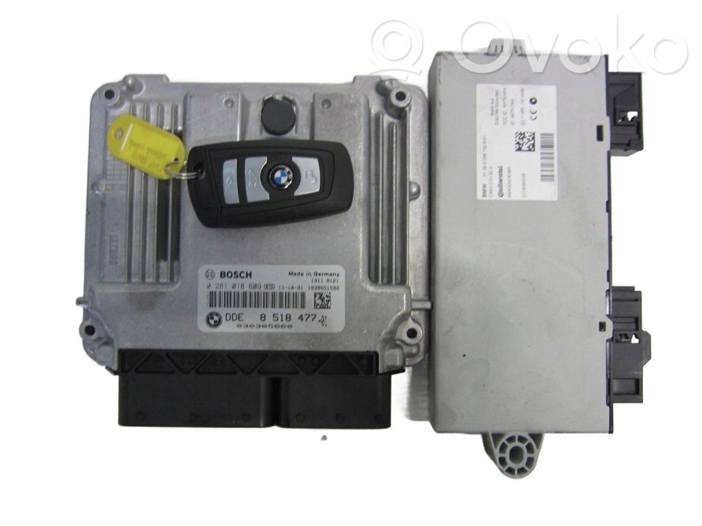 BMW 5 F10 F11 Unidad de control/módulo del motor 