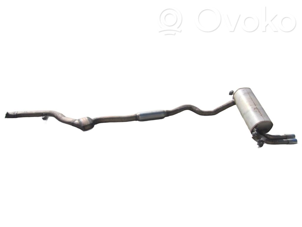 BMW 3 GT F34 Marmitta/silenziatore posteriore tubo di scappamento 