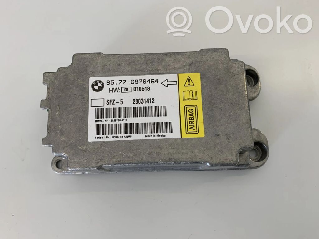 BMW 6 E63 E64 Sterownik / Moduł Airbag 