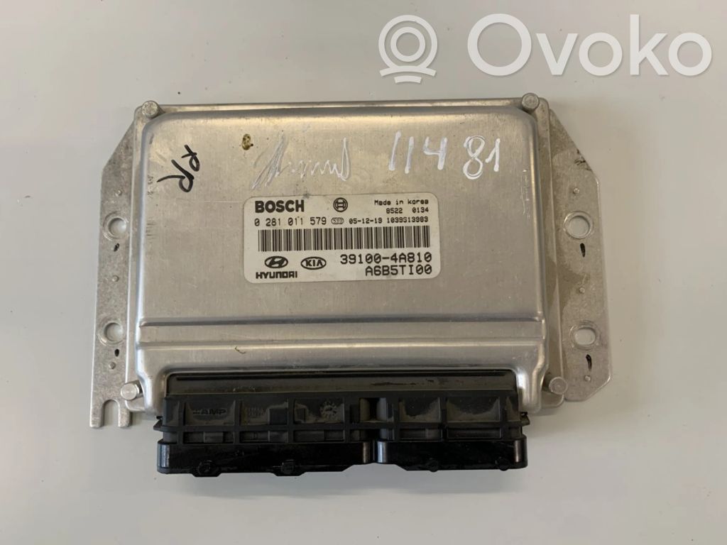 Engine control unit/module   0281011579,391004A810,391004A810