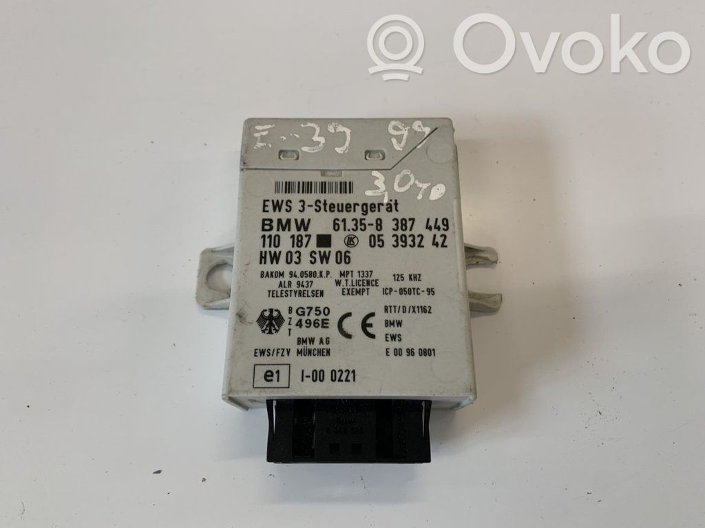 BMW 5 E39 Immobilizer control unit/module 