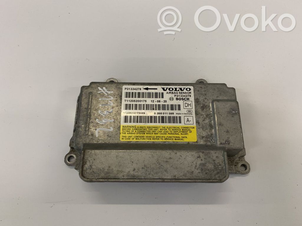 Volvo V70 Airbag control unit/module 