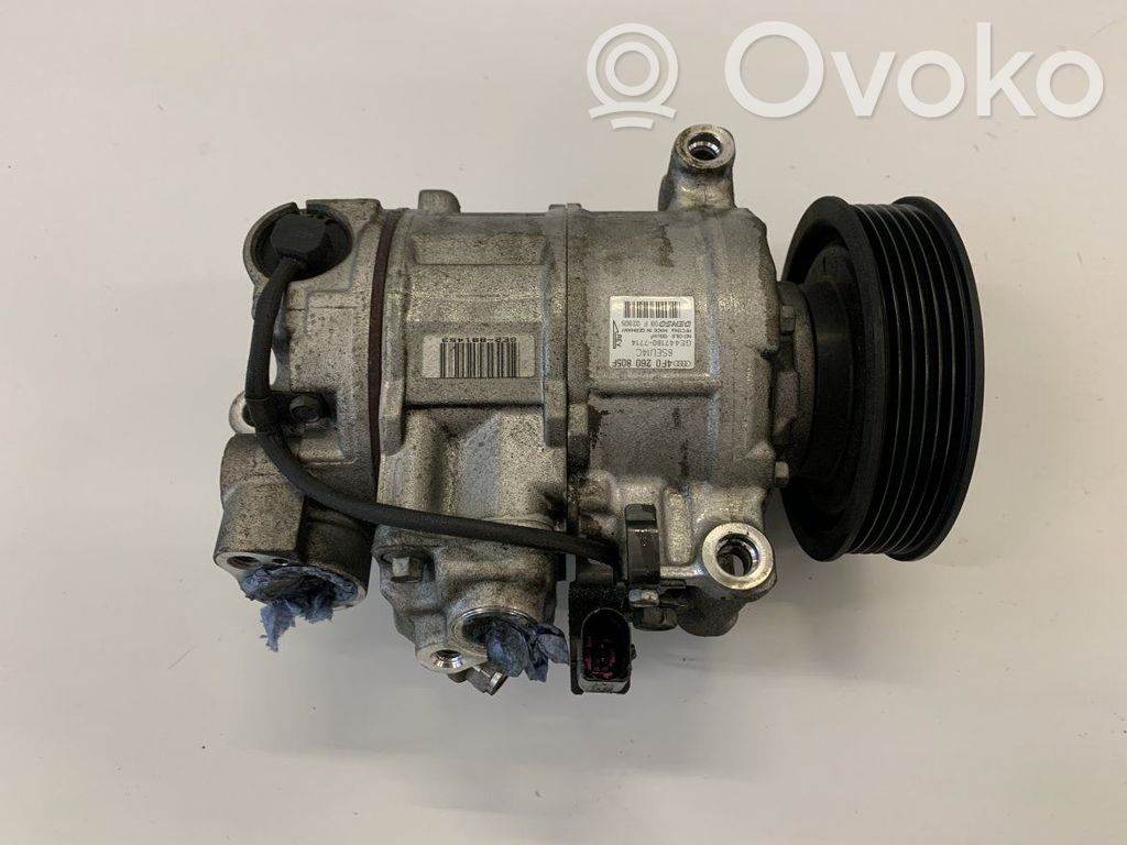 Audi A6 S6 C6 4F Air conditioning (A/C) compressor (pump) 