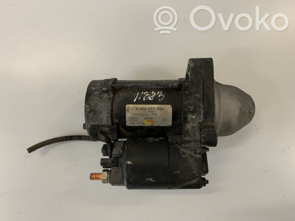 Motor de arranque   0986017110,0986017110