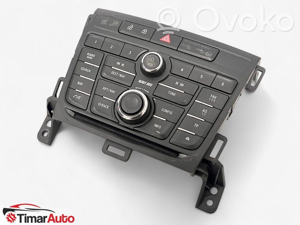 Chevrolet Zafira C Unidad central de control multimedia 