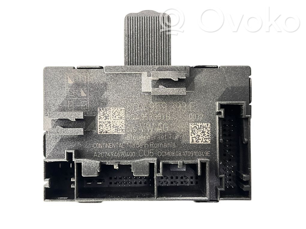 Unité de commande module de porte   5Q0959593E,5Q0959593E,5Q0959593B,A2C7494670400
