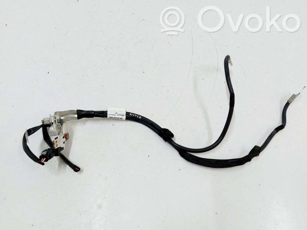 Peugeot Rifter Negative earth cable (battery) 