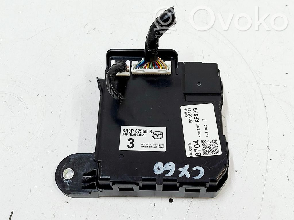 Mazda CX-60 Autres unités de commande / modules 