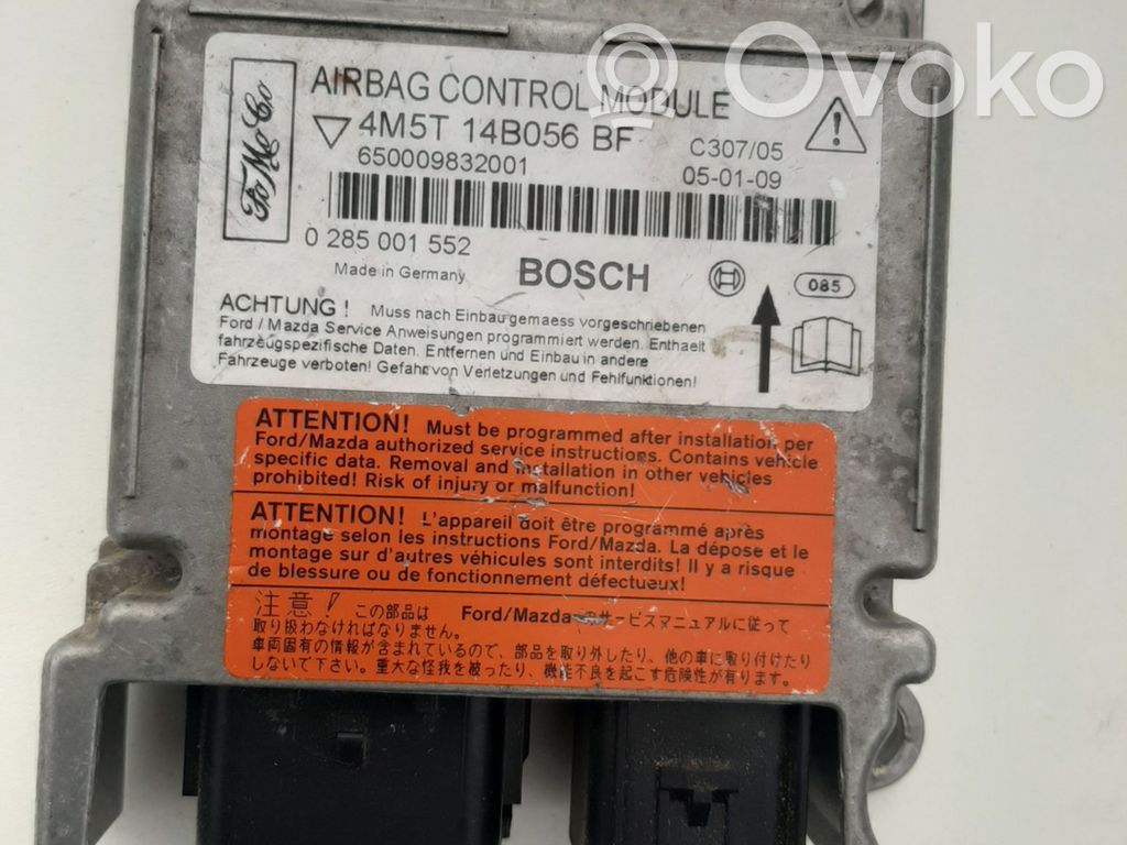 Ford Focus Airbag control unit/module 