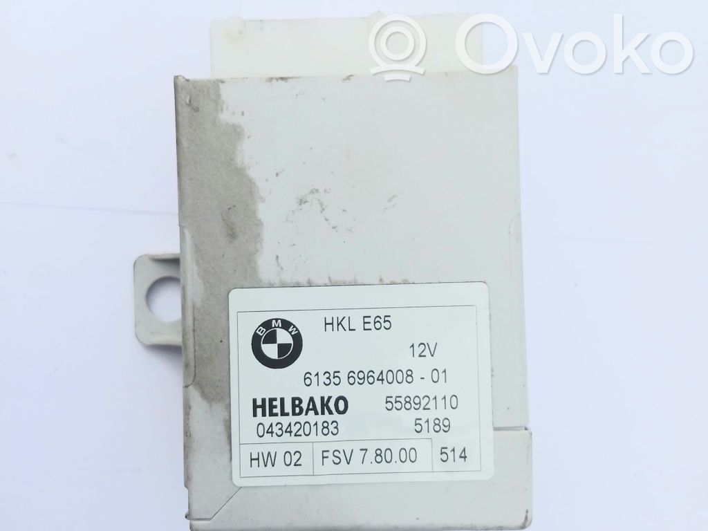 BMW 7 E65 E66 Tailgate/trunk control unit/module 