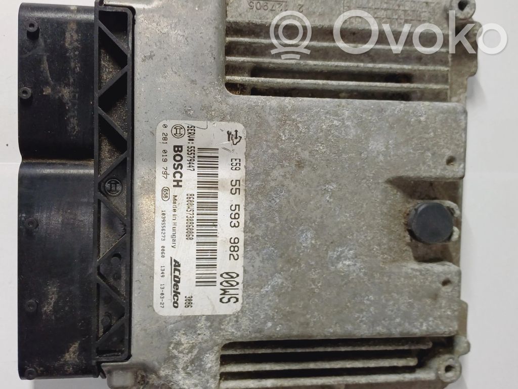 Opel Corsa D Engine control unit/module 