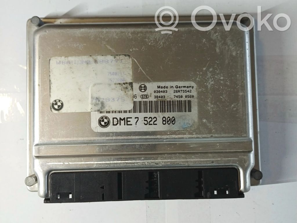BMW X5 E53 Engine control unit/module 