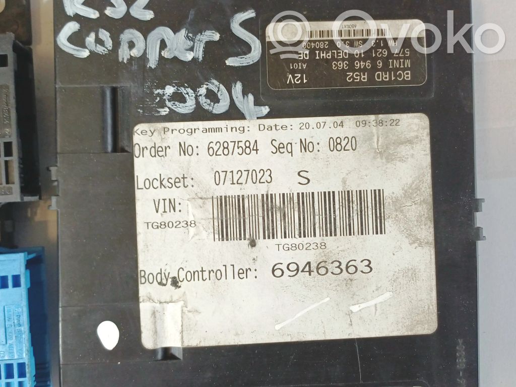 Mini One - Cooper Cabrio R52 Module confort 