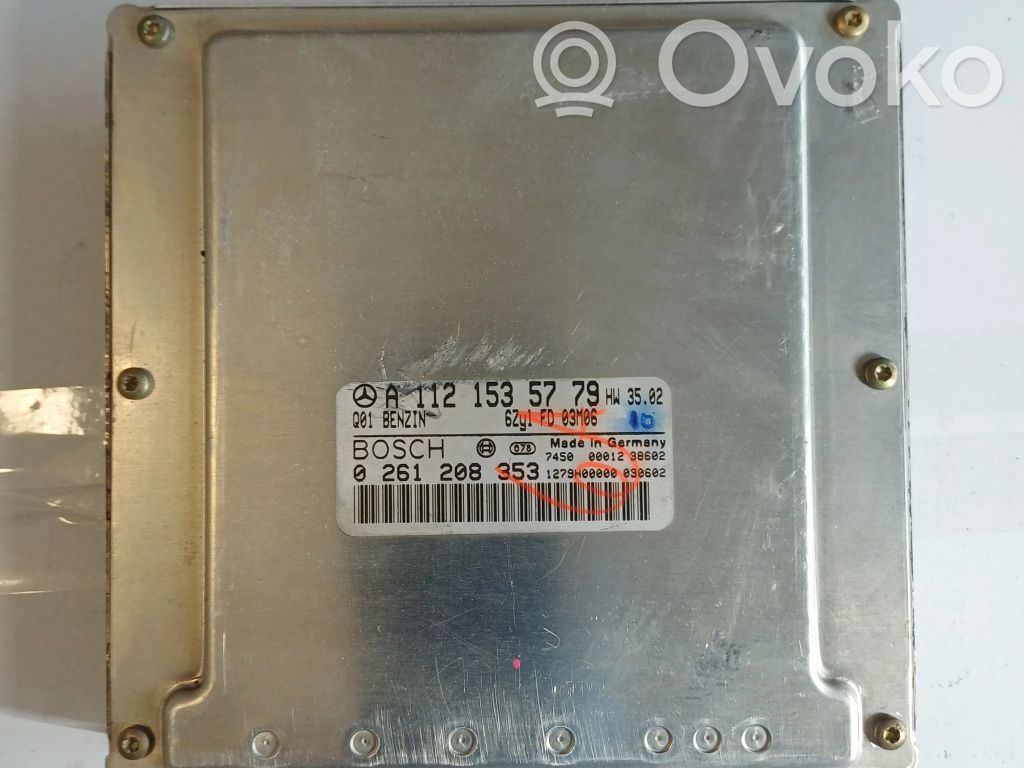Mercedes-Benz SL R230 Engine control unit/module 