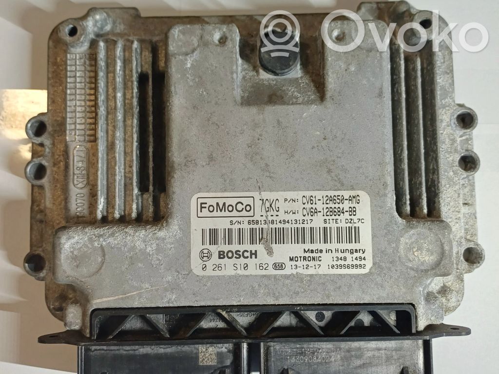 Engine control unit/module   0261S10162,CV6112A650AMG,CV6A12B684BB