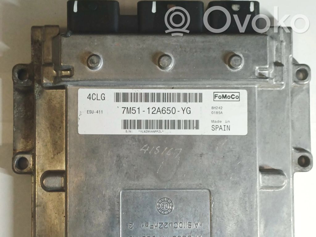 Ford C-MAX I Engine control unit/module 