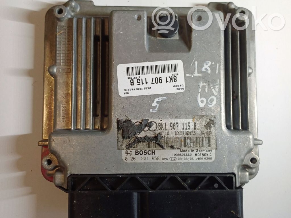 Audi A4 S4 B8 8K Engine control unit/module 