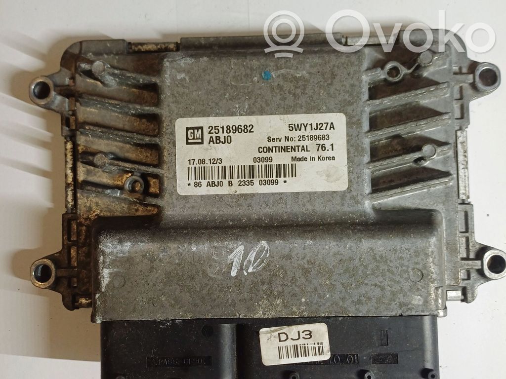 Chevrolet Orlando Engine control unit/module 