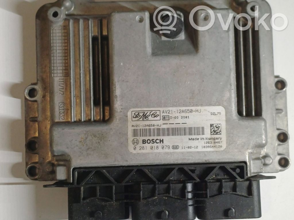 Ford Fiesta Engine control unit/module 