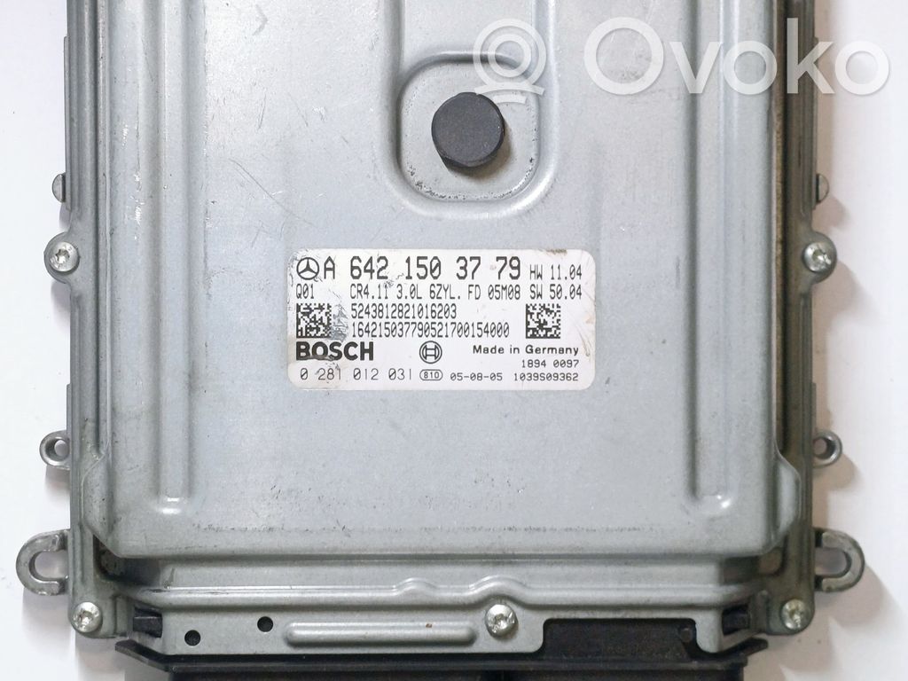 Mercedes-Benz E W211 Engine control unit/module 