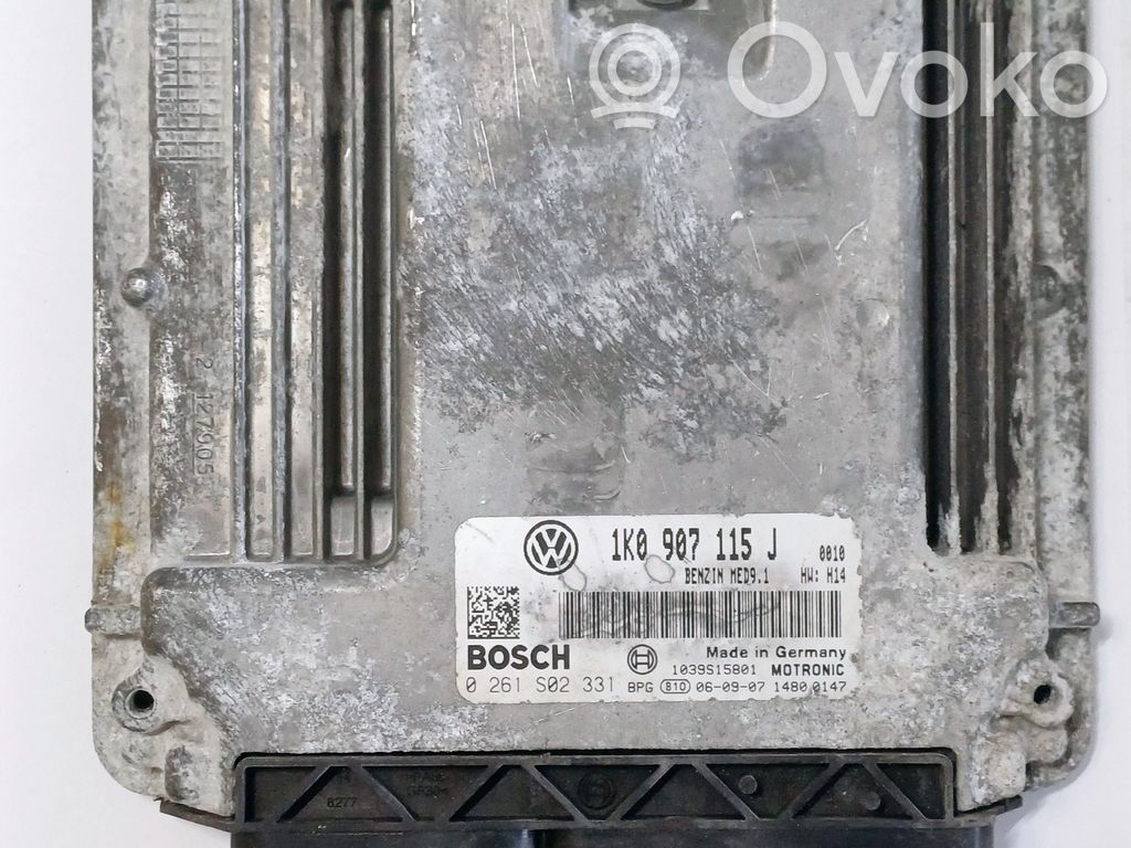 Volkswagen Golf V Engine control unit/module 