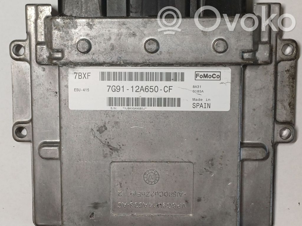 Engine control unit/module   7G9112A650CF,7BXF