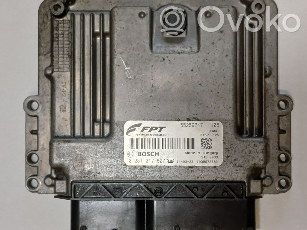 Fiat 500L Engine control unit/module 