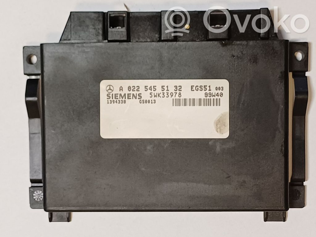 Mercedes-Benz S W220 Gearbox control unit/module 