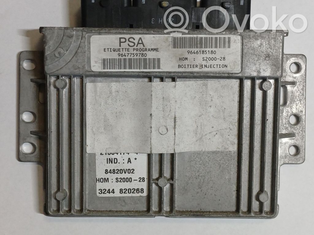Peugeot 307 Engine control unit/module 