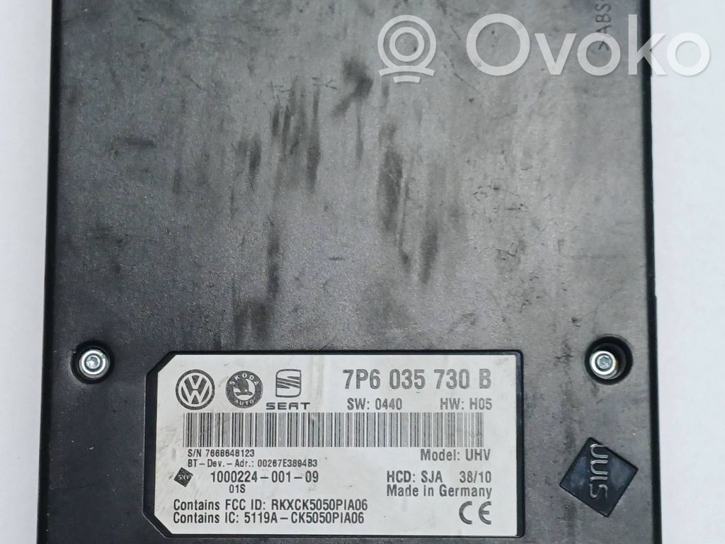 Volkswagen PASSAT CC Bluetooth control unit module 