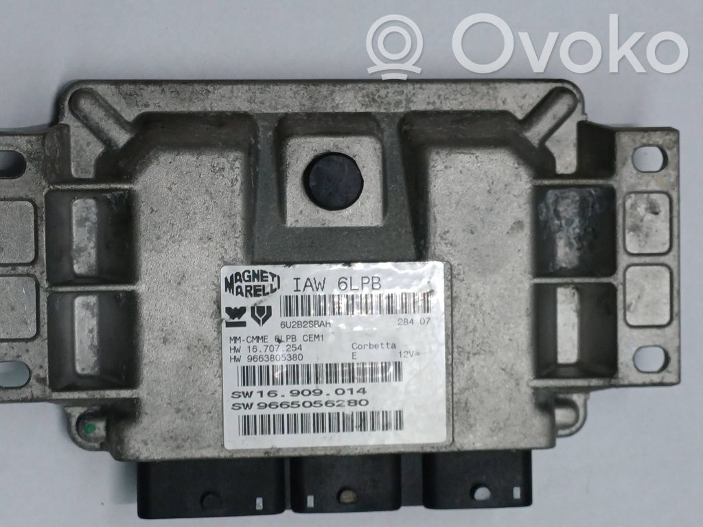 Citroen C4 Grand Picasso Engine control unit/module 