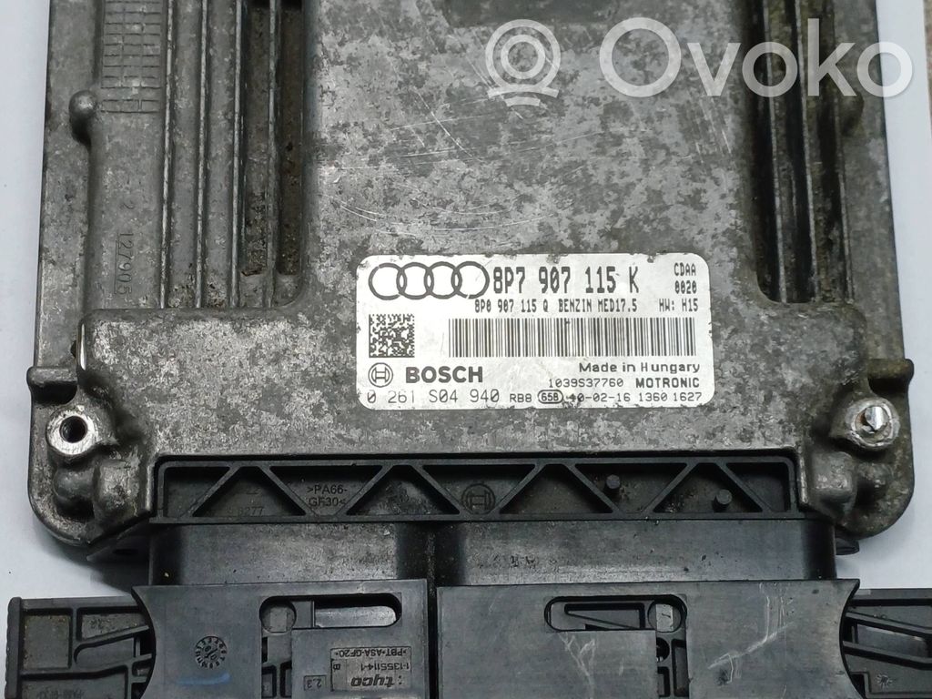 Audi A3 S3 8P Engine control unit/module 
