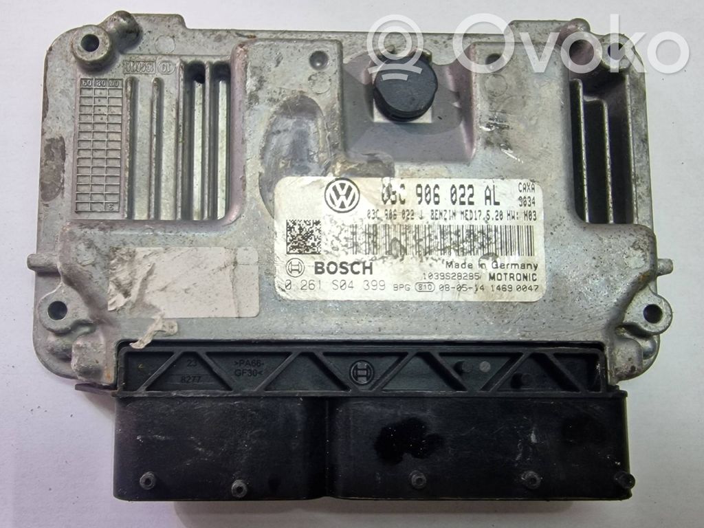 Volkswagen Golf V Engine control unit/module 
