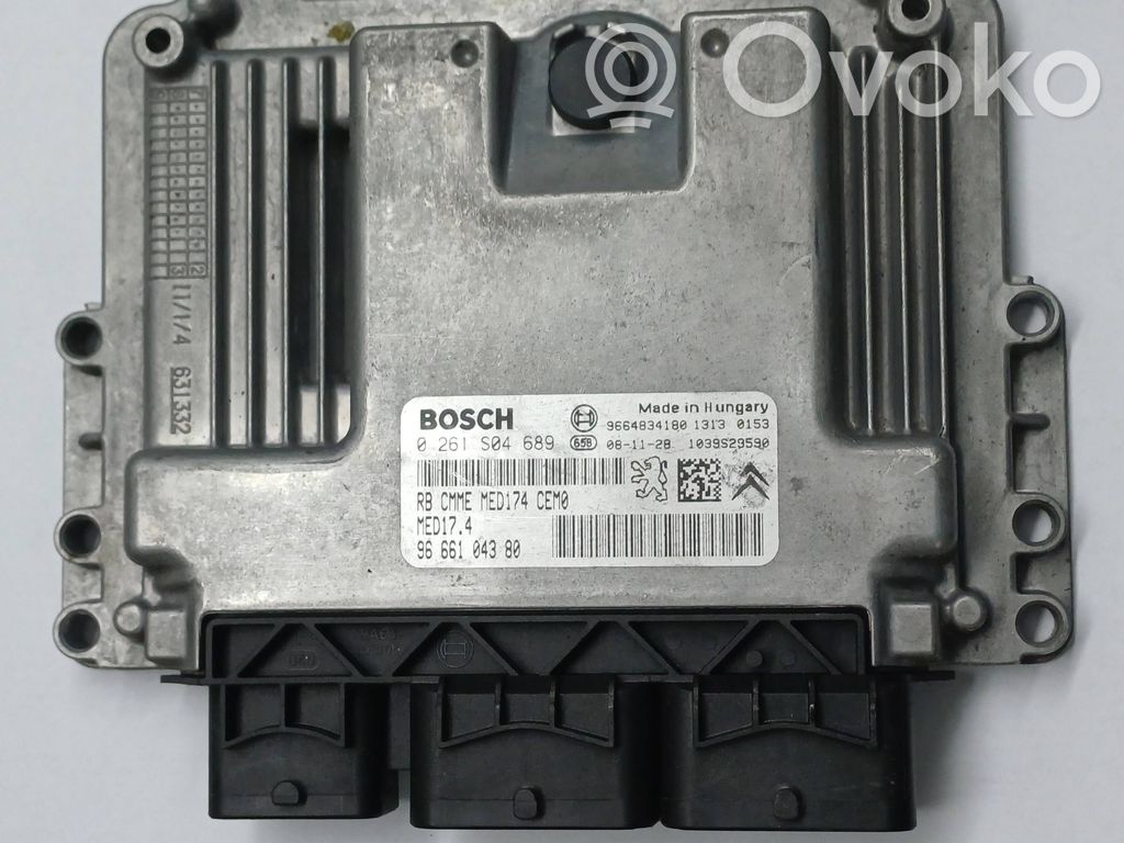 Peugeot 308 Engine control unit/module 